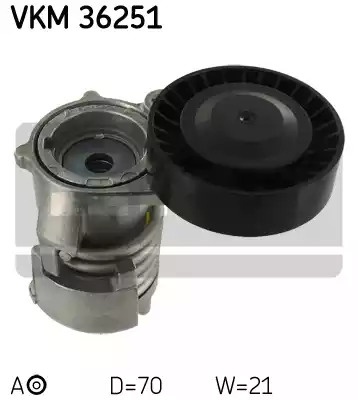 Ролик SKF VKM 36251